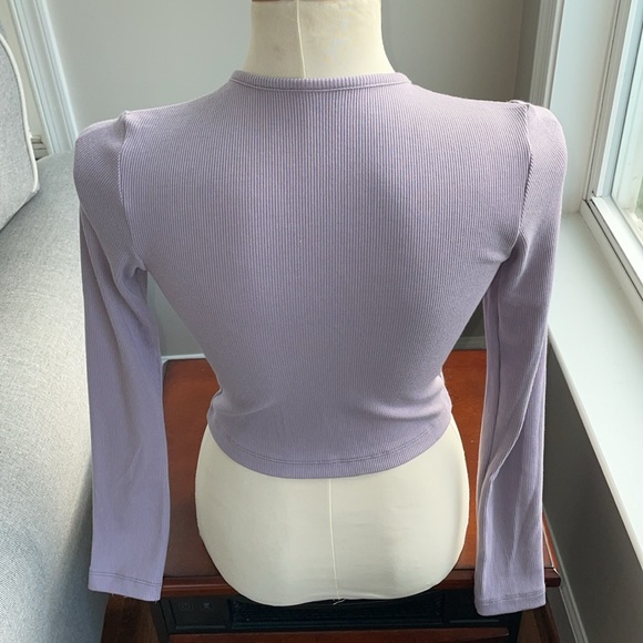 Outdoor Voices NWT Cozy Rib Cropped Cardigan small - Picture 3 of 6